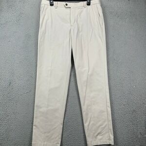 Charles Tyrwhitt Pants Khaki Mens 34X30 Beige Chino‎ Slim Fit Stretch Flat Front